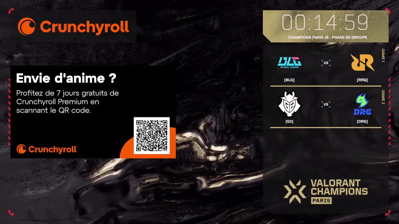 法｜D8｜BLG vs RRQ - G2 vs DRG