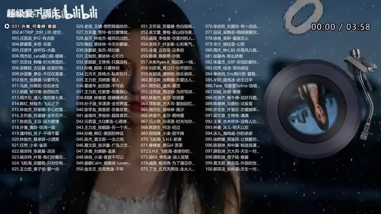 KTV情歌对唱最热歌曲合集《100首》