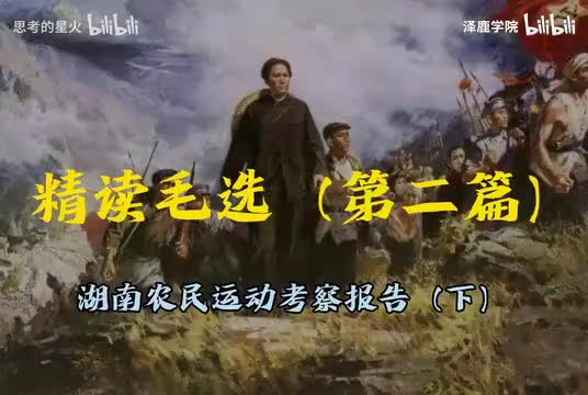 4-4-精读毛选第二篇《湖南农民运动考察报告》下