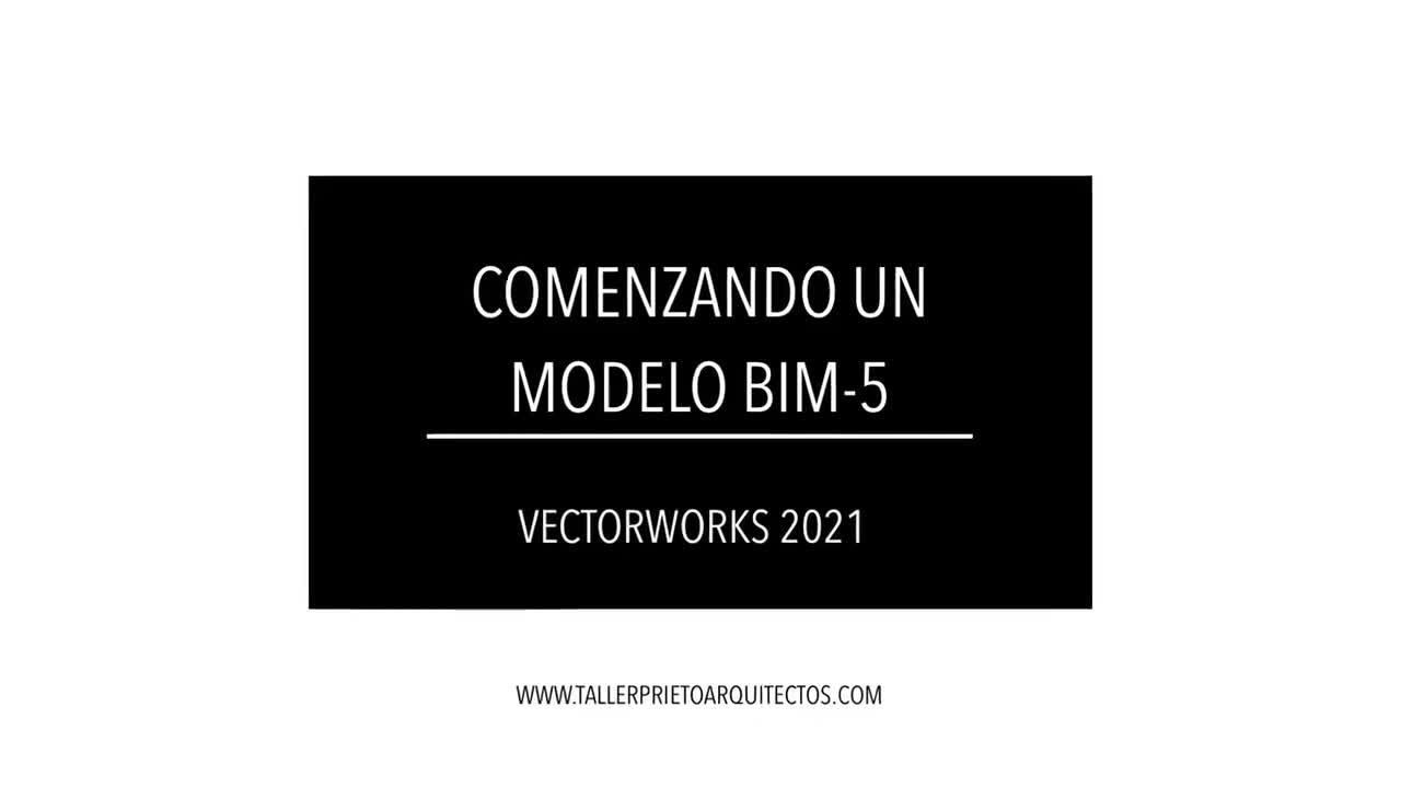 【Vectorworks】Pablo Prieto_ 小住宅 BIM parte 5