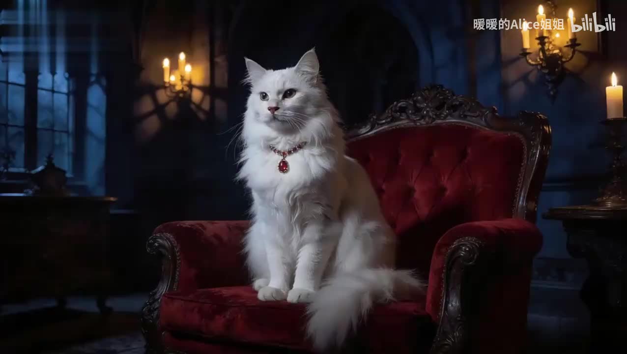 第三组纯白色小猫咪