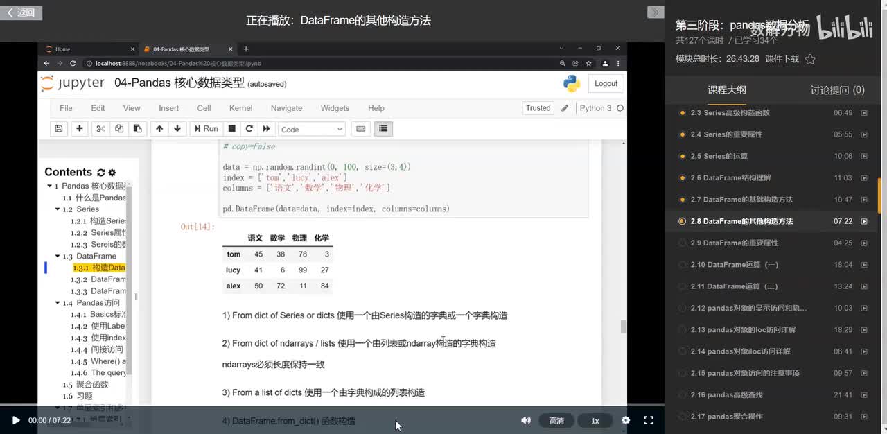 8- DataFrame的其他构造方法