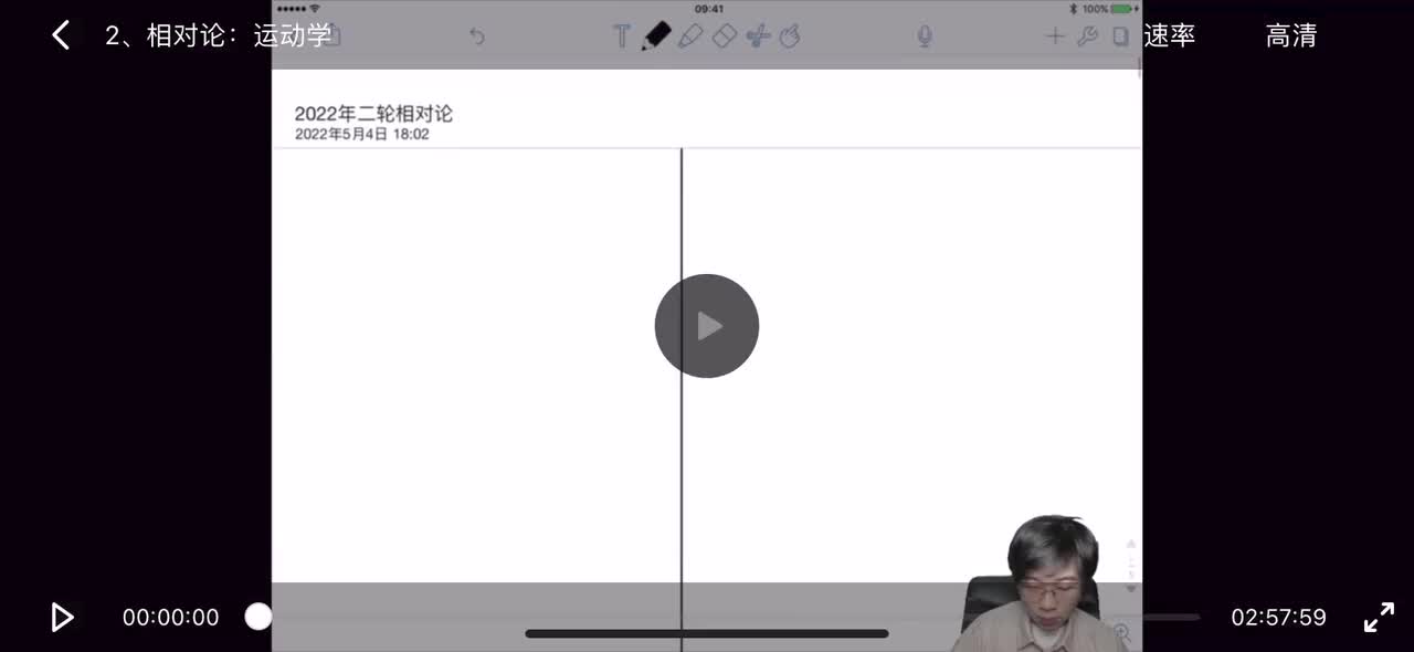 16.相对论：运动学