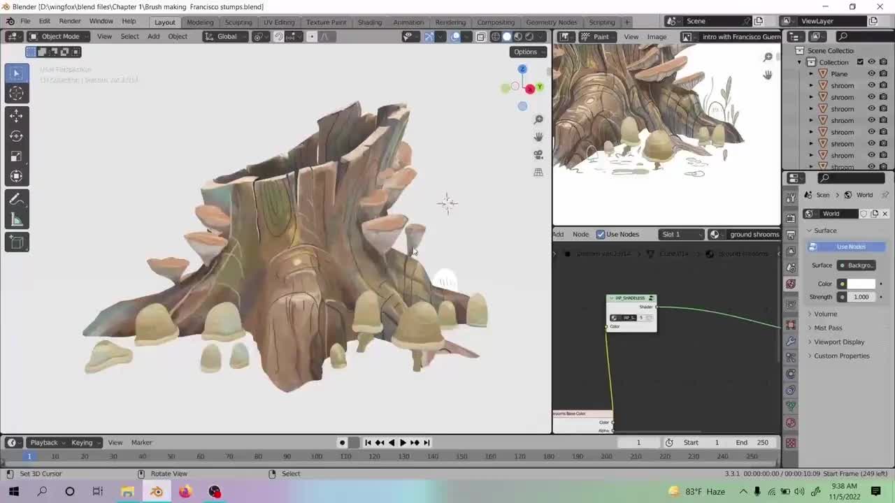 6 texturing off camera regions