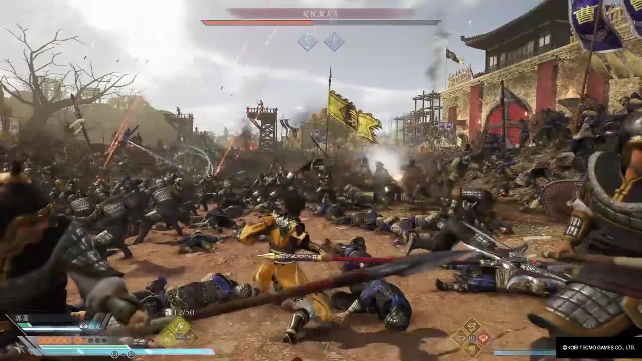 【袁绍线】12 曹袁决战相遇，放狠话环节