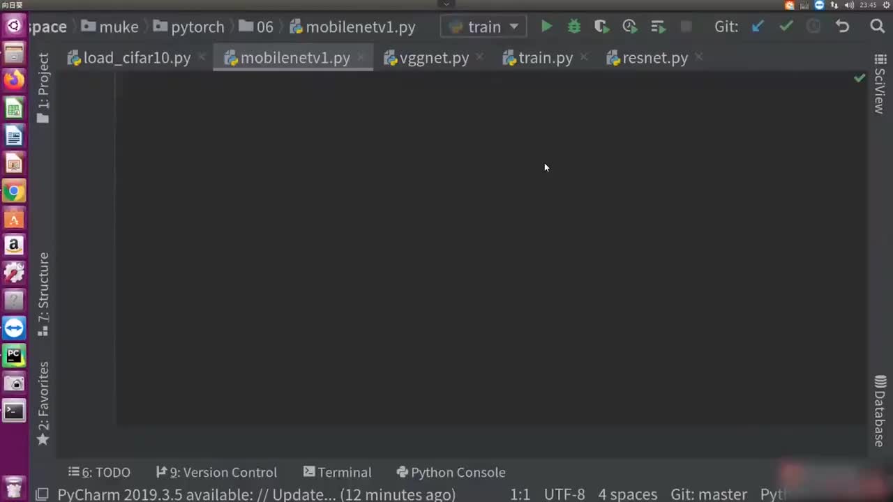 73.11.PyTorch搭建cifar10训练脚本搭建-Mobilenetv1