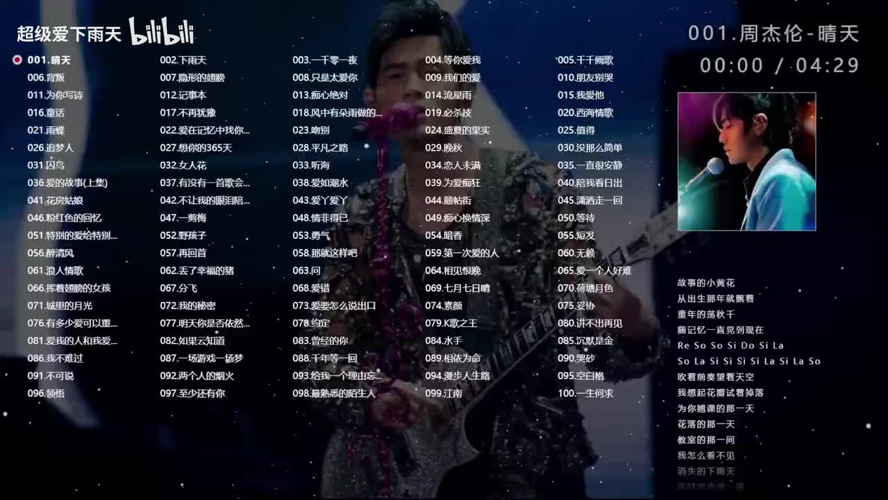 一人一首成名曲