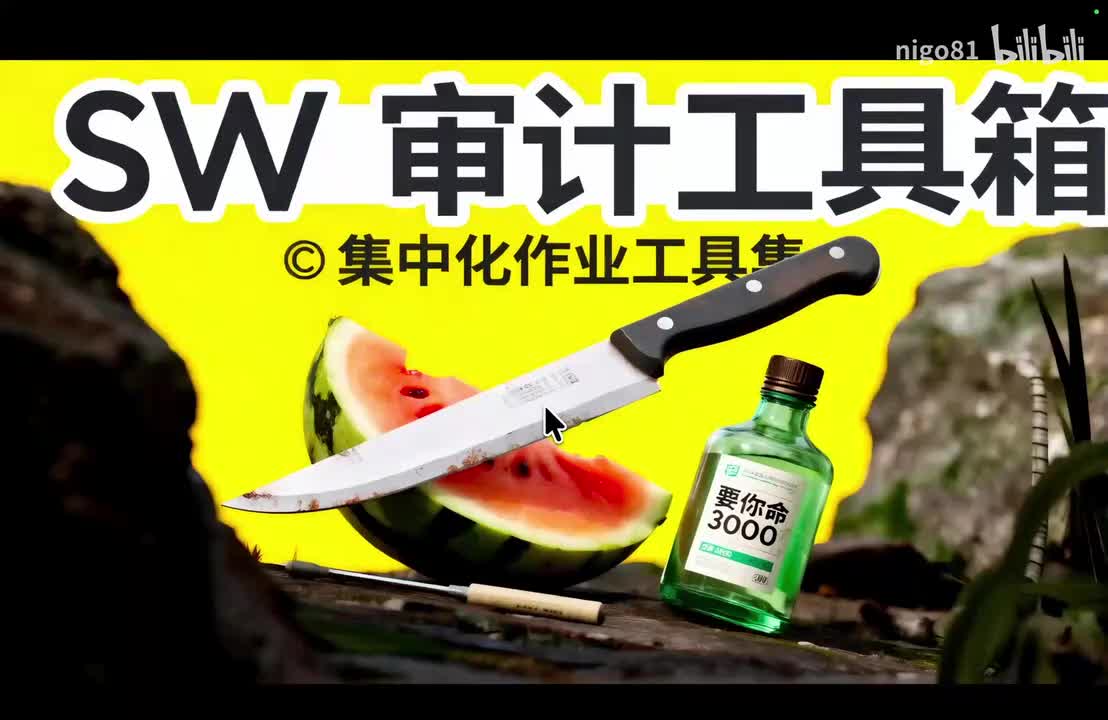 00-SW审计工具箱前言介绍