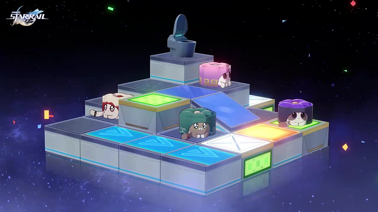 盐渍月亮（变奏）点心糕饼向前冲 菜单主题 Salty Moon (Variation) · Snack Dash Menu Theme