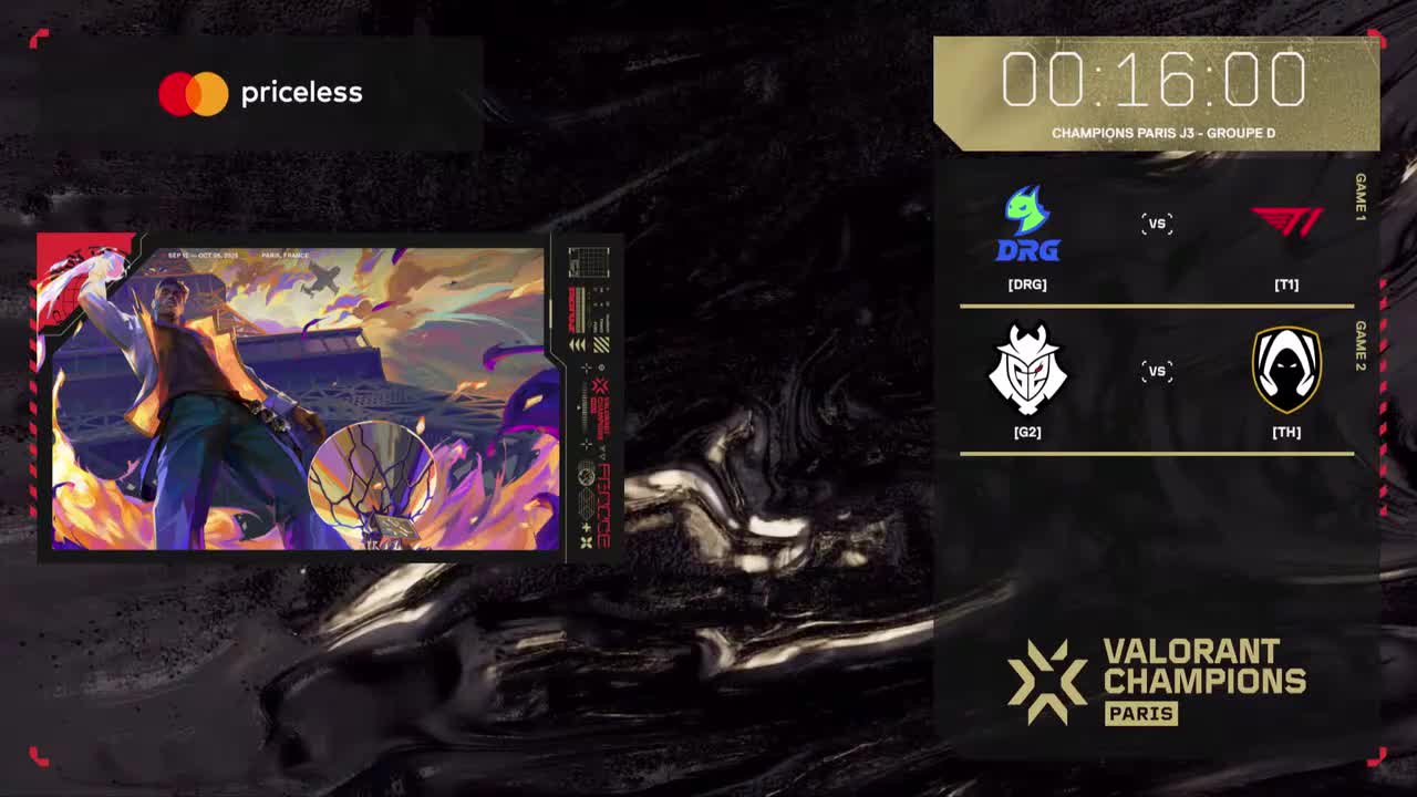 法｜D3｜DRG vs T1 - G2 vs TH