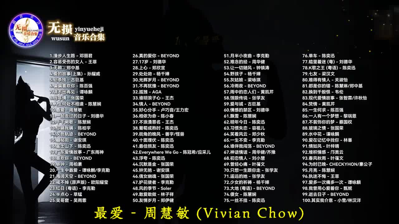 010. 最爱 - 周慧敏