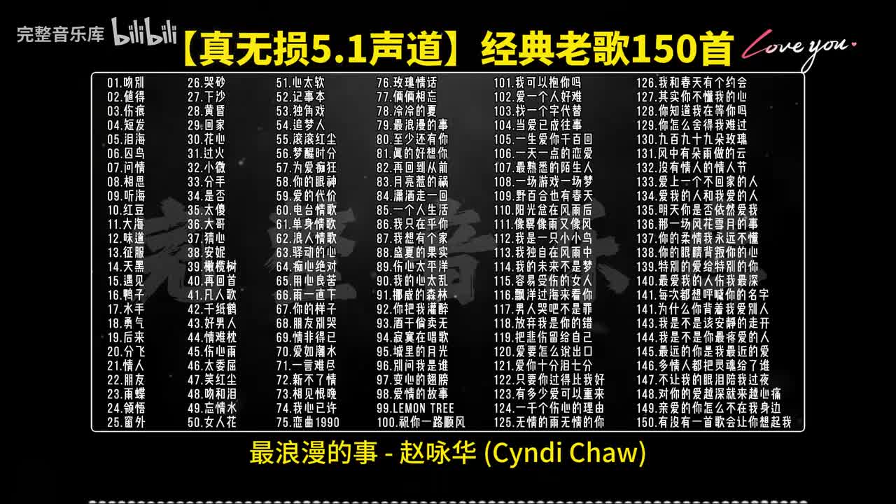 79.最浪漫的事 - 赵咏华