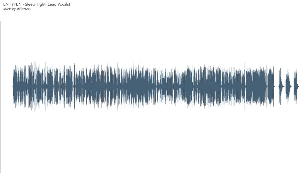 Sleep Tight (Lead Vocals)