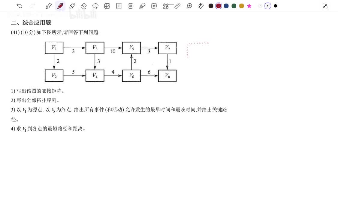 数据结构大题41
