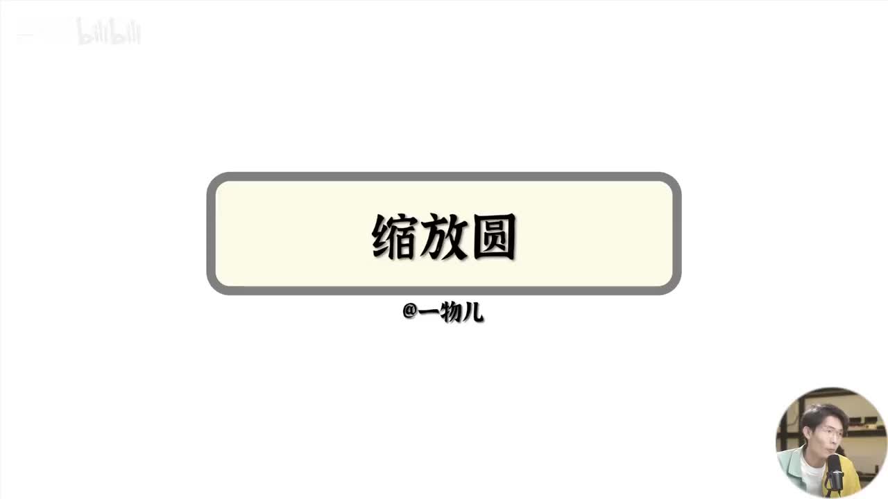 缩放圆
