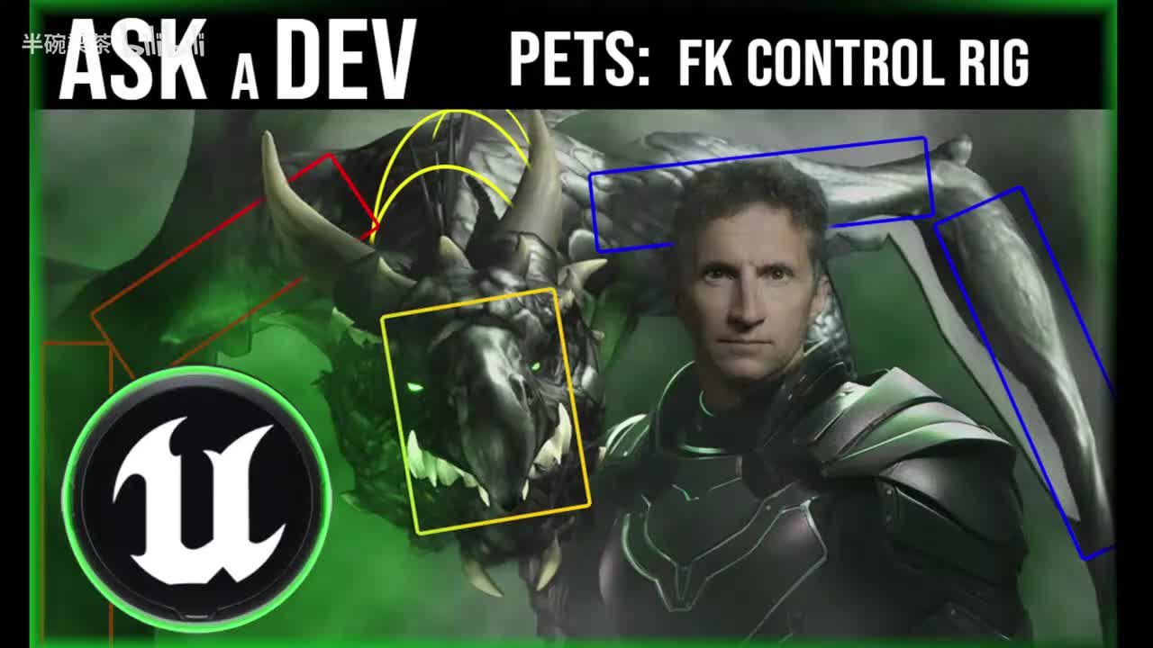 4宠物： -- FK Control Rig