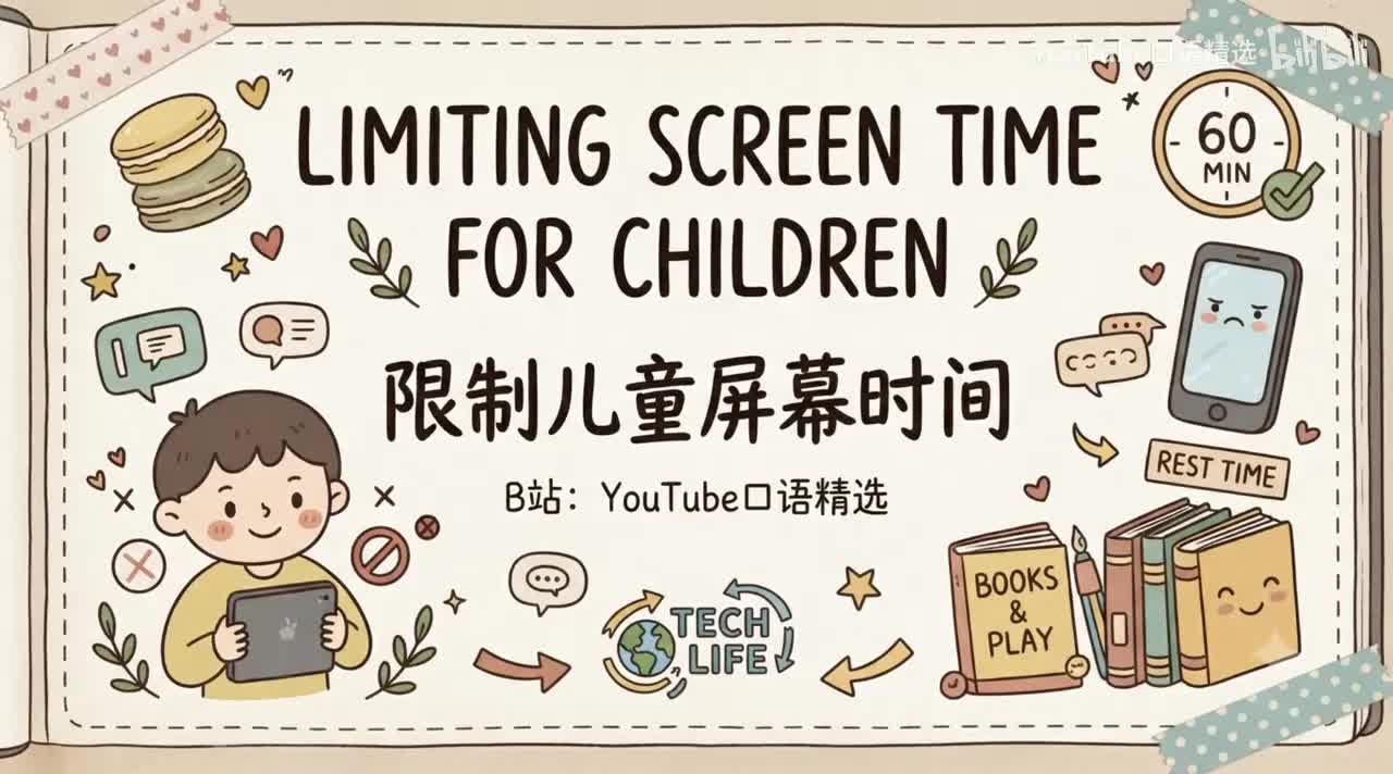 75、Limiting screen time for children