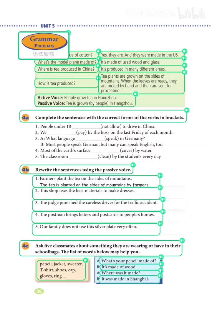 语法聚焦(p.36)