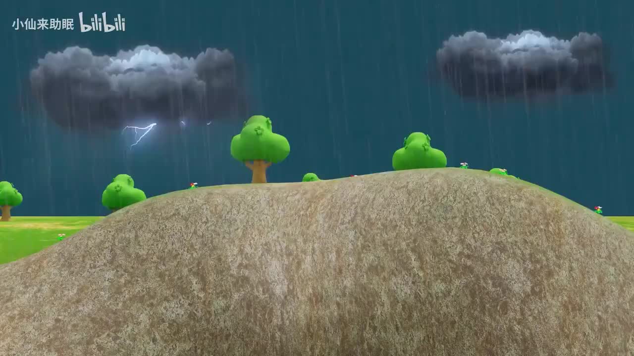 7.巴士努力推走大石头