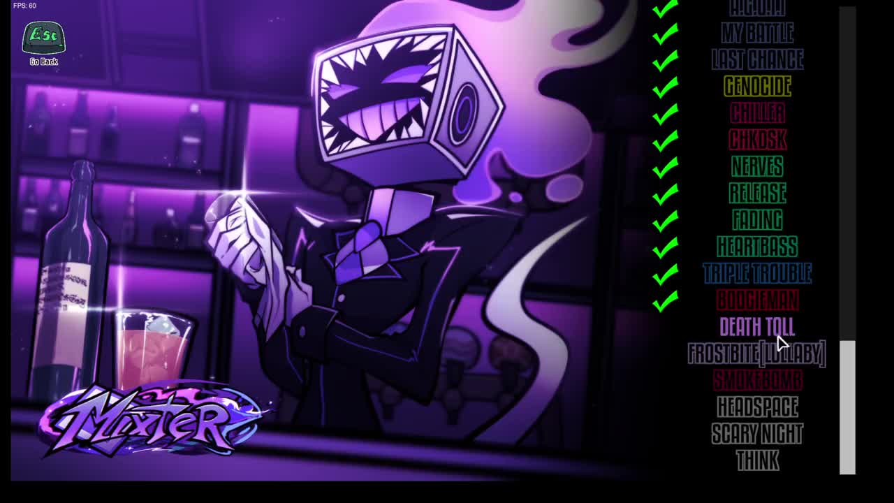 Mixter曲目41 DEATH TOLL RETRO mix