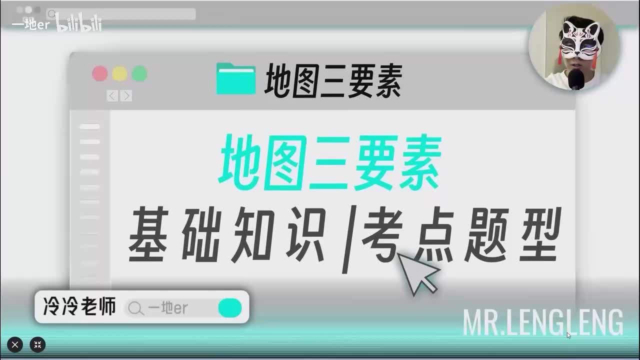2.1【地图三要素 | 基础知识+考点题型】地图三要素「新版」