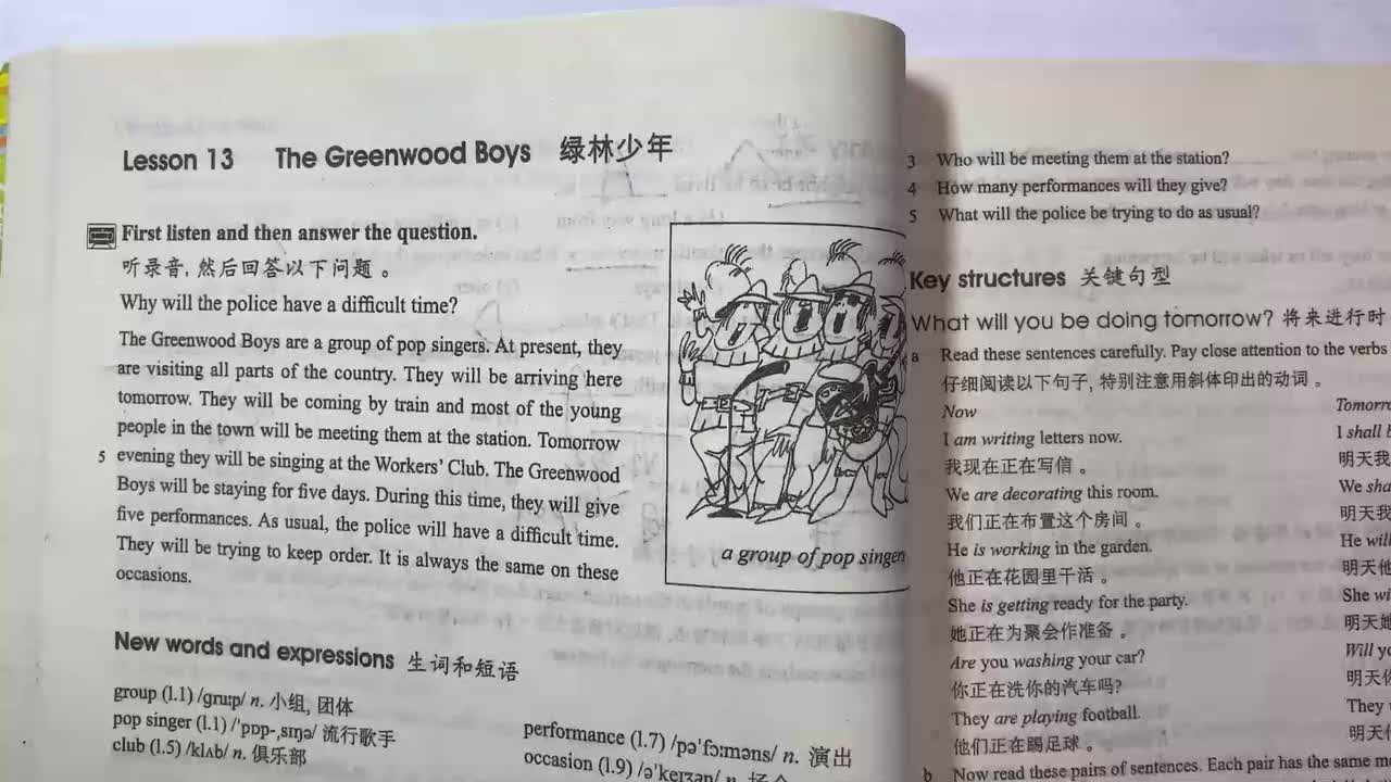 新概念第二册 Lesson 13