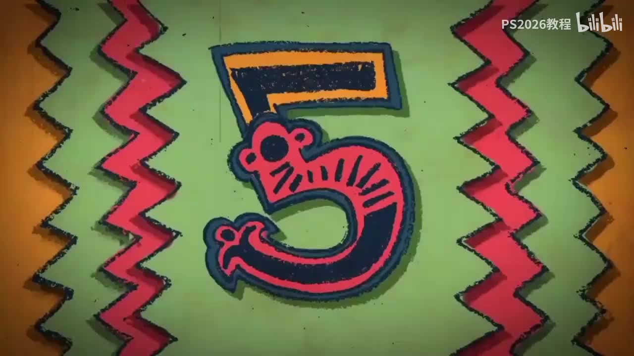 【PS练习题】多彩油画