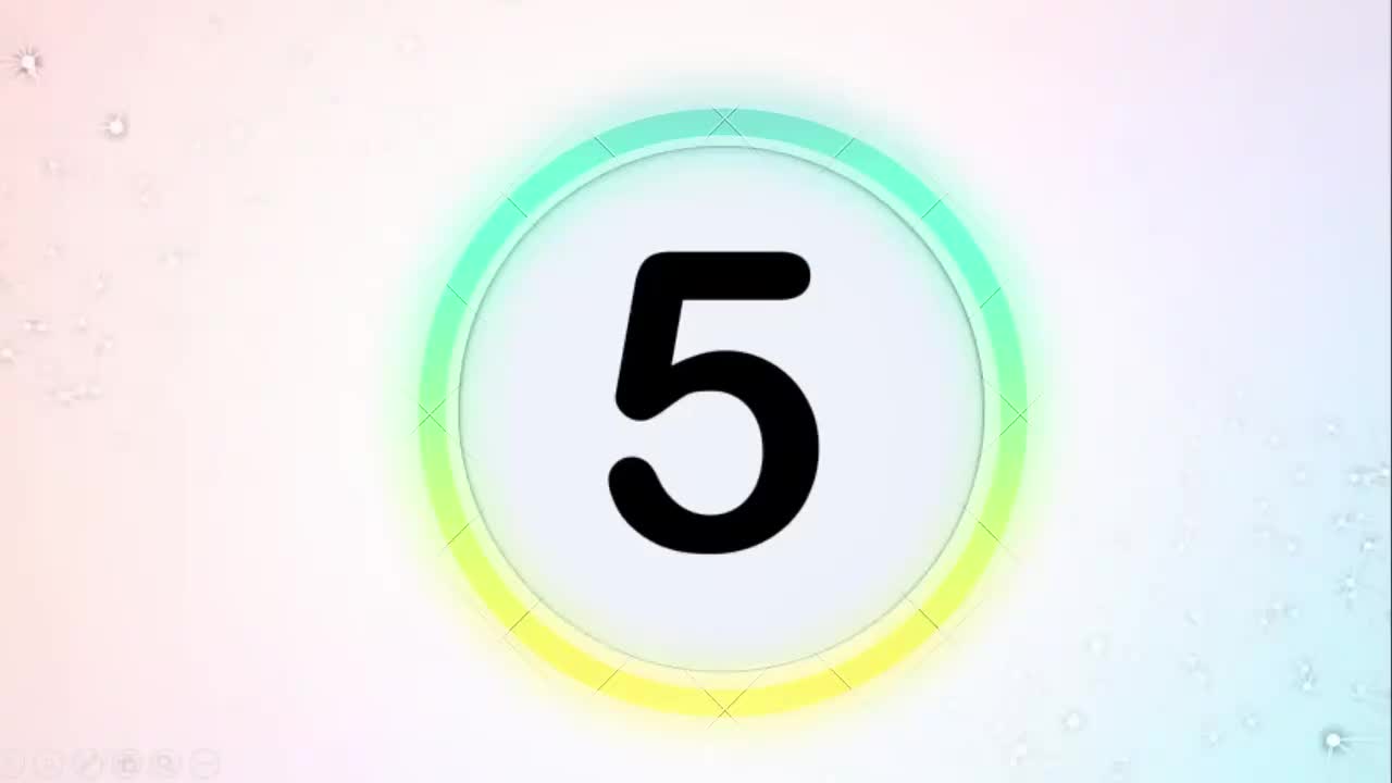 Countdown 5 seconds timer