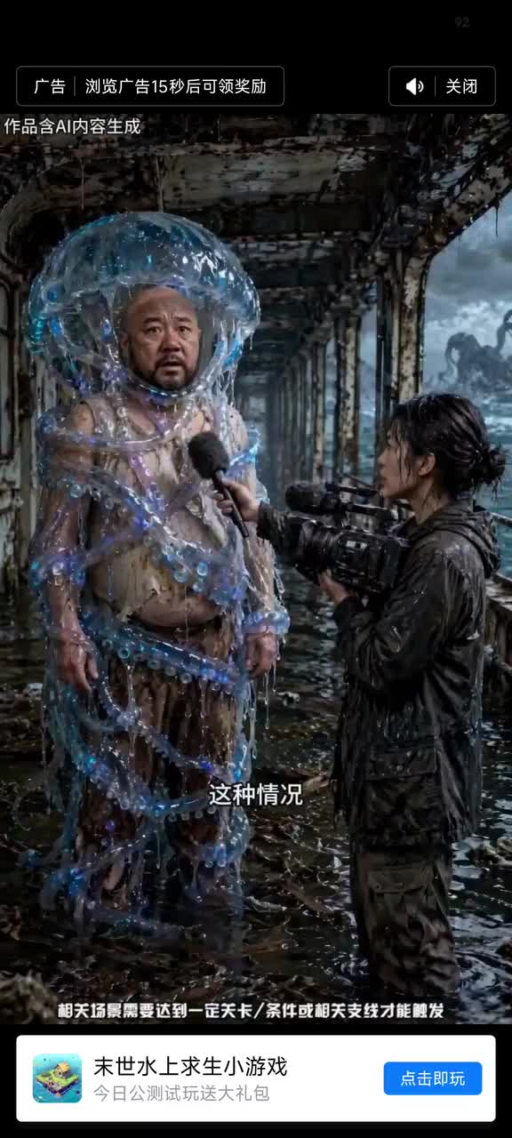 选择6-a（海兽采访.水母）