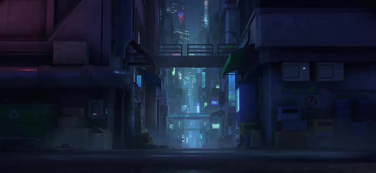 【韩】《鸣潮》× 《赛博朋克：边缘行者》 联动PV | 暗巷怪谈