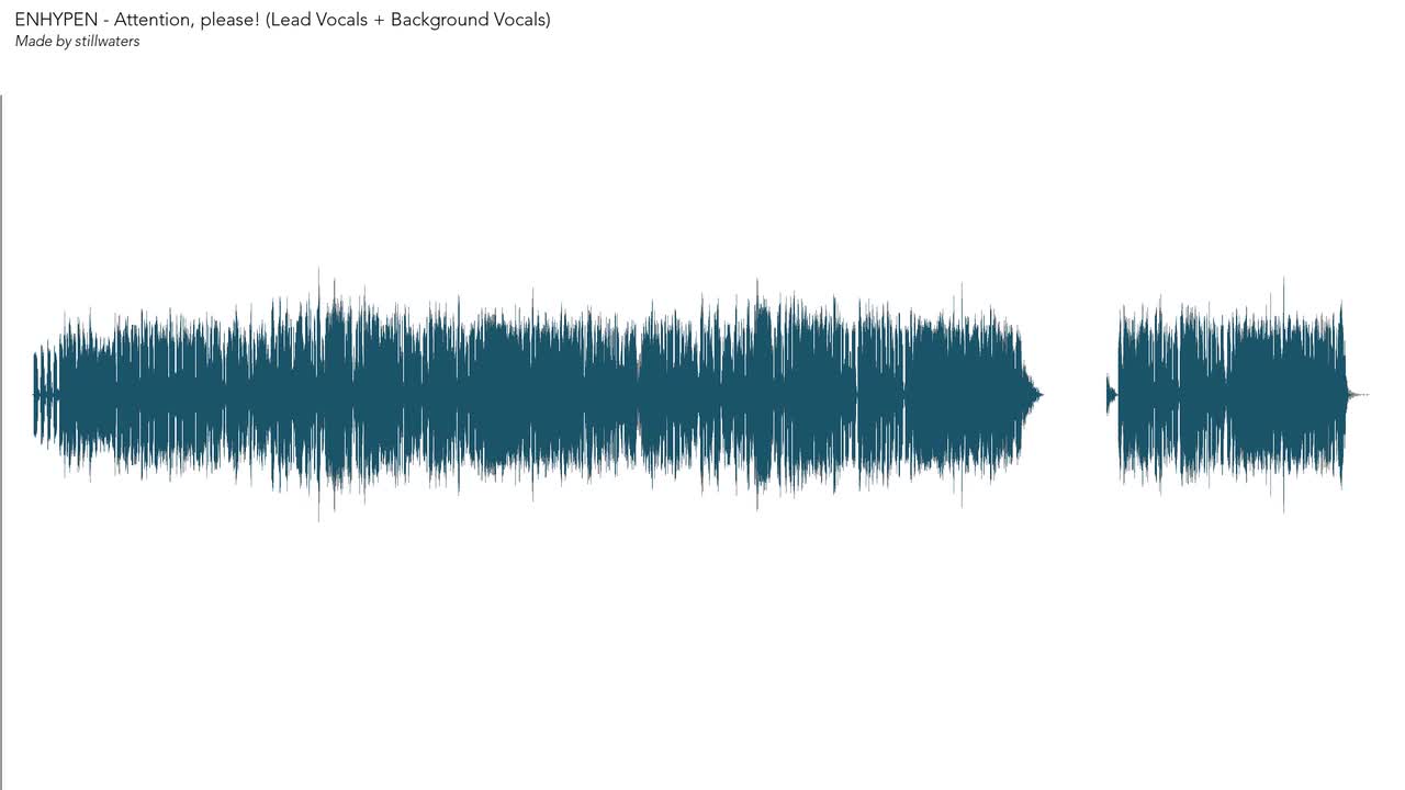 Attention, please! (Lead Vocals + Background Vocals)