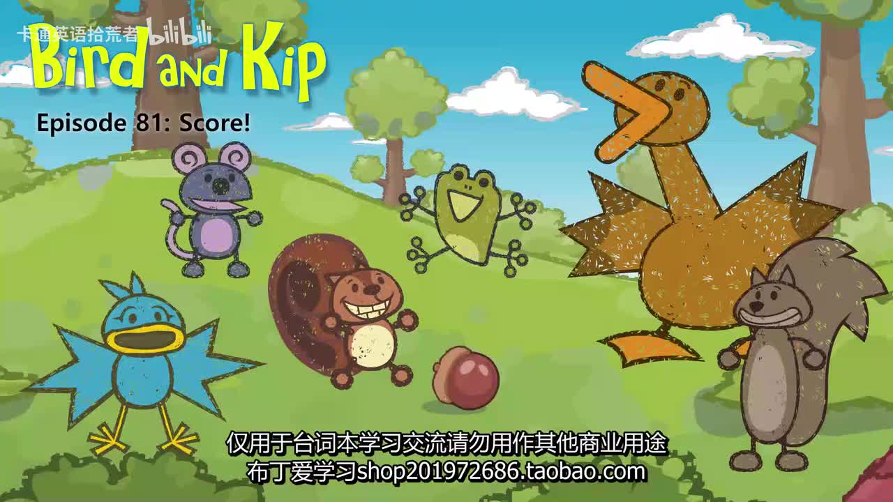 081 Bird and Kip 81 Score!