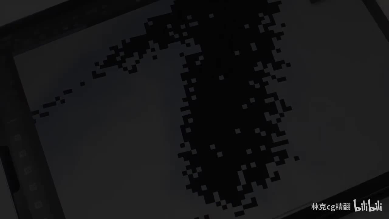 91 iPad单色绘画｜使用CLIP STUDIO PAINT创作黑白插画