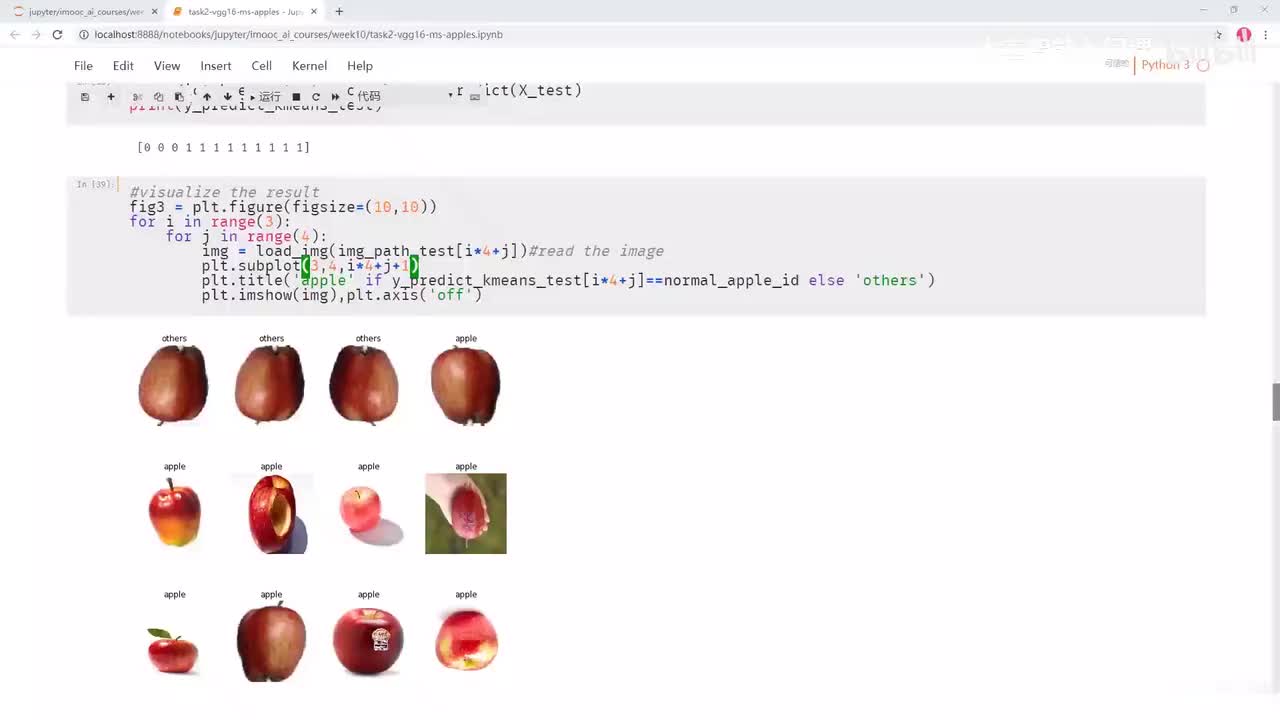 66.机器深度学习实现少样本苹果分类（三）