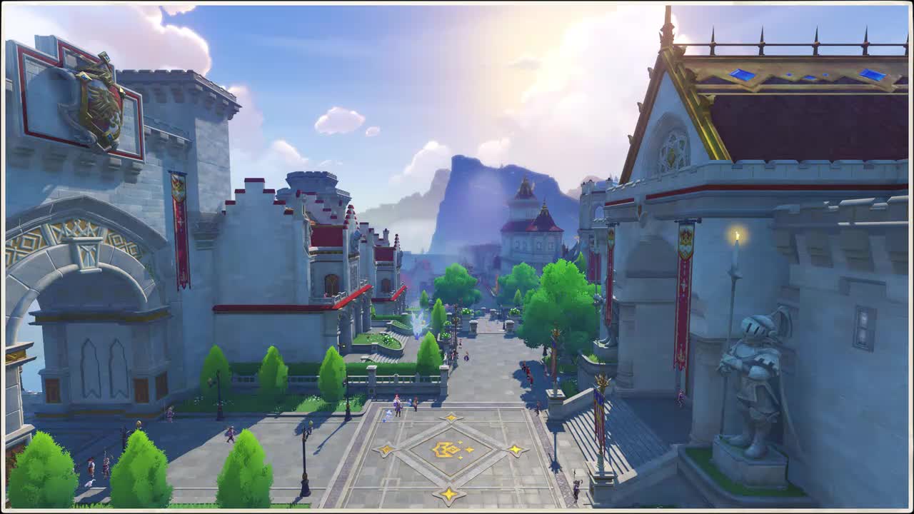 场景-王国城堡-使馆区-昼（荣耀的火种）