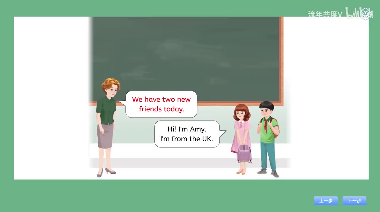 Unit 1 A Let's learn