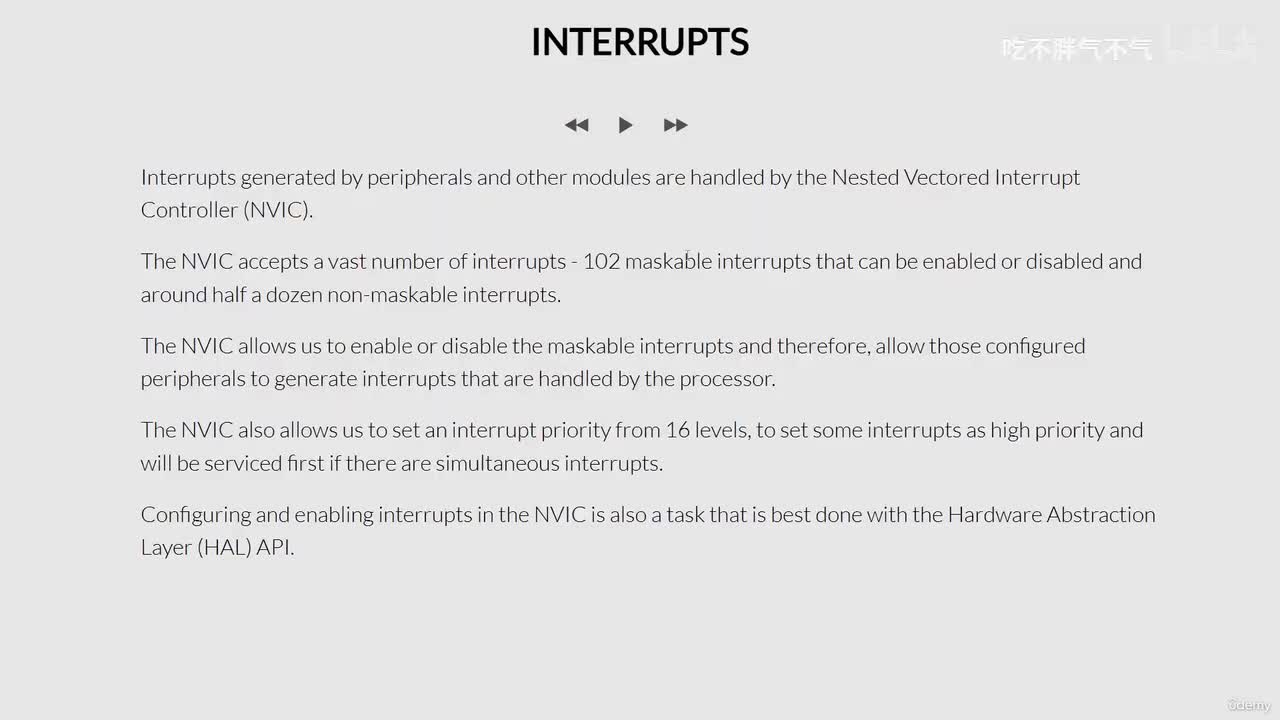 35 - Nested Vectored Interrupt Controller NVIC--