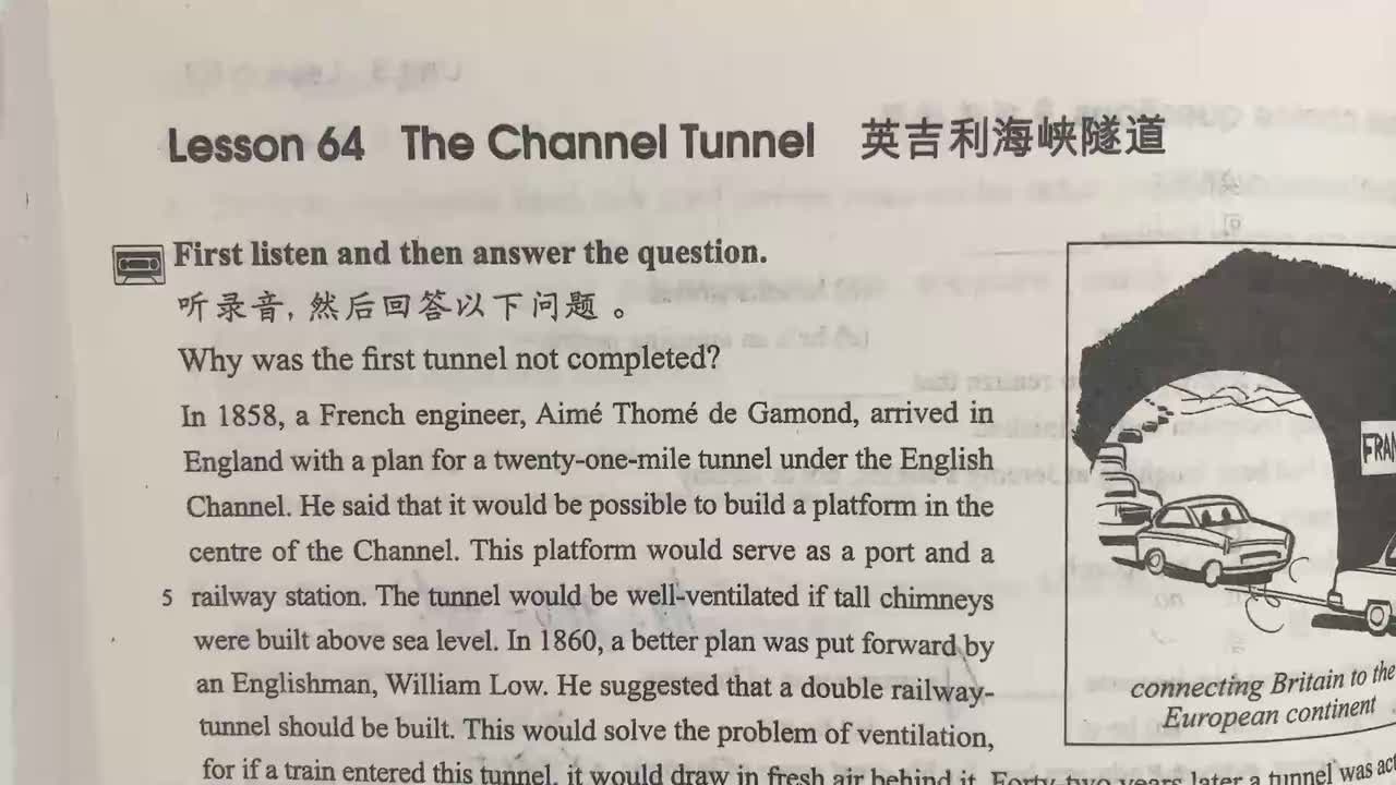 新概念第二册 Lesson 64