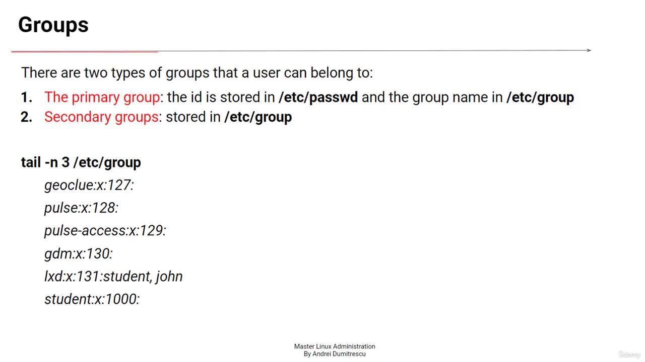 08_2. 理解 Linux 组（groups、id）-明文传输不