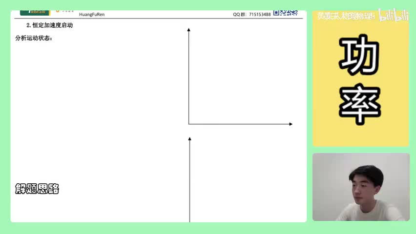 106.【高中物理必修二】【汽车启动】恒定加速度启动_高清 720P