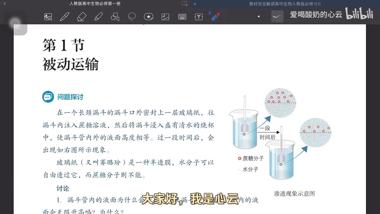 4.1 被动运输（第一课时）