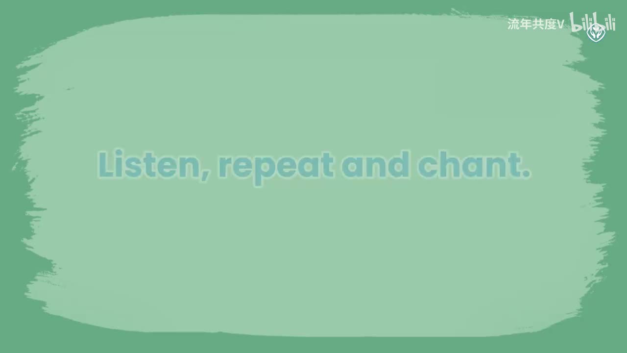 Unit5 Listen, repeat & chant 2