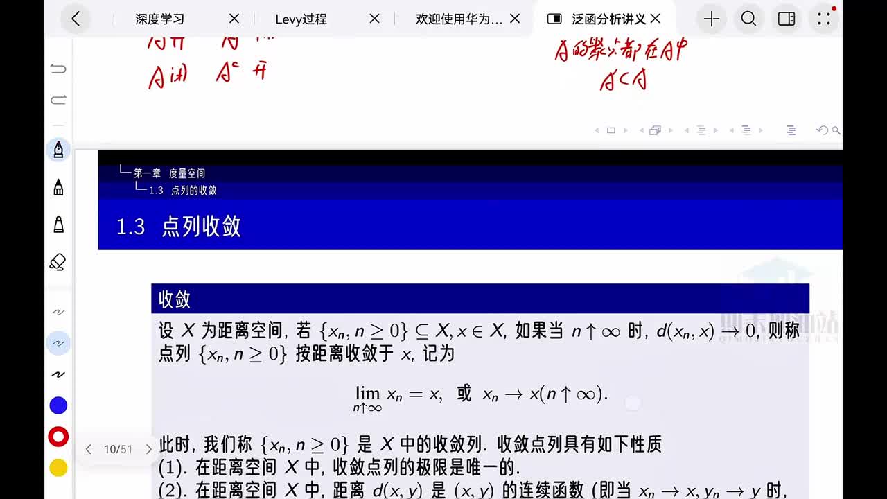 1.3点列的收敛