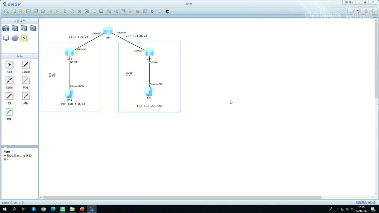 【网工进阶篇】04 IPSec的基本配置