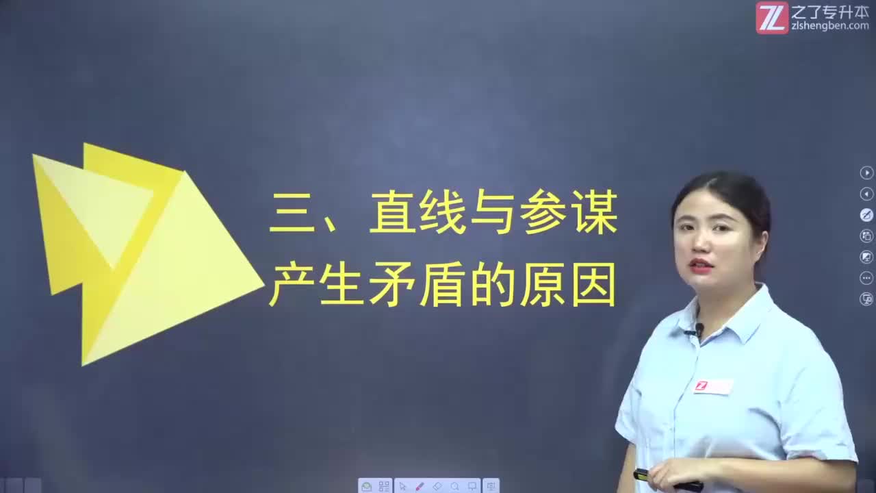 【第七节】 直线与参谋的整合（2）