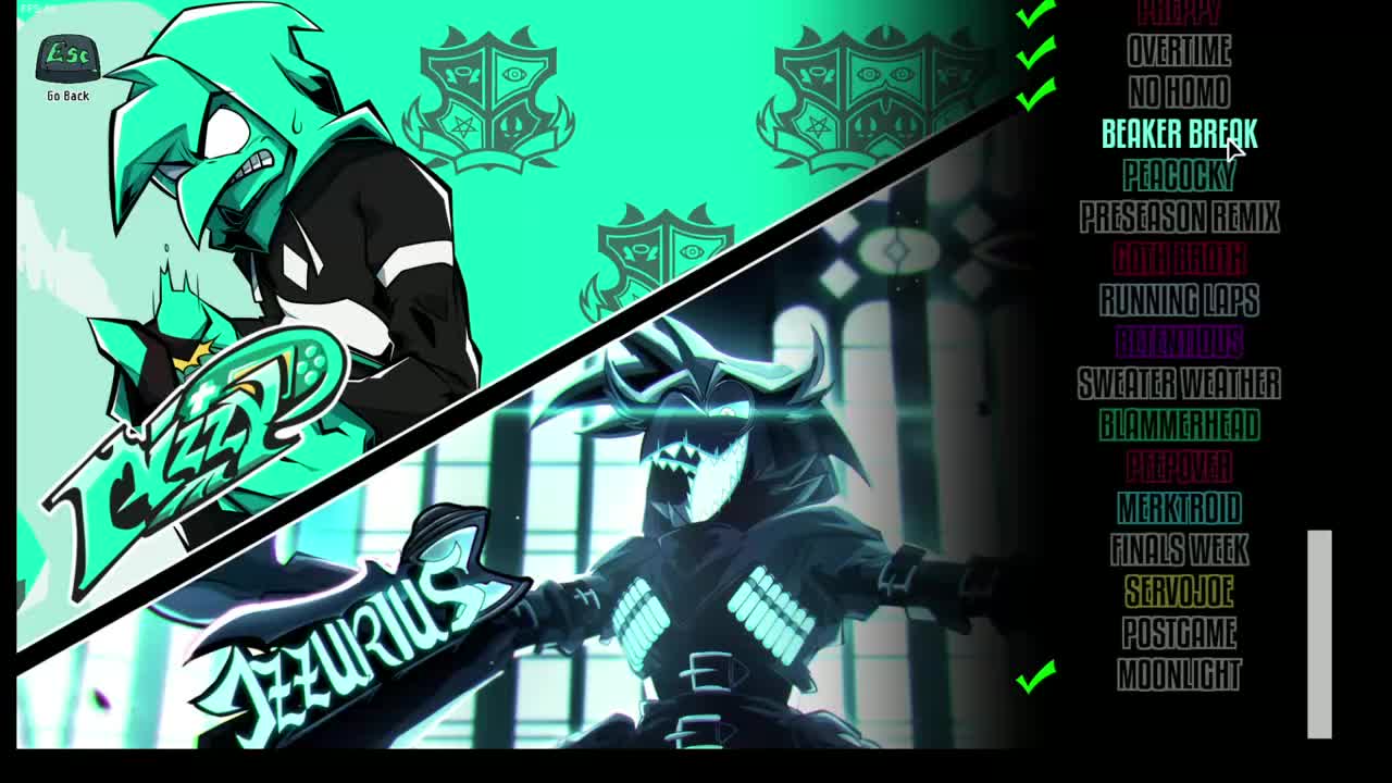 学院week 8 BEAKER BREAK(MIZZY VS IZZY)