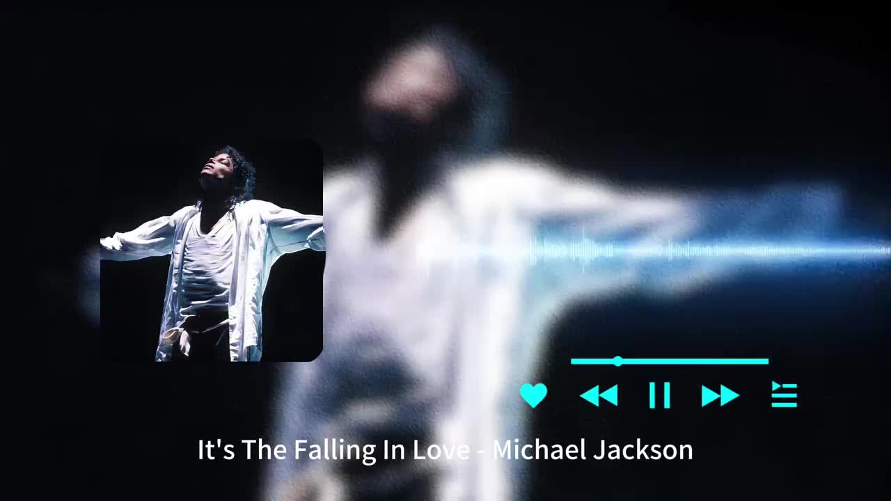 It's The Falling In Love - Michael Jackson