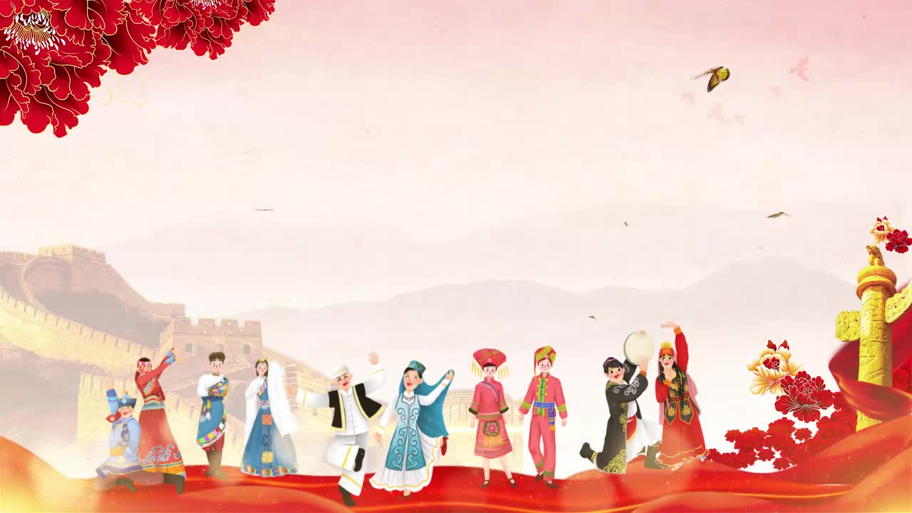 07民族团结背景