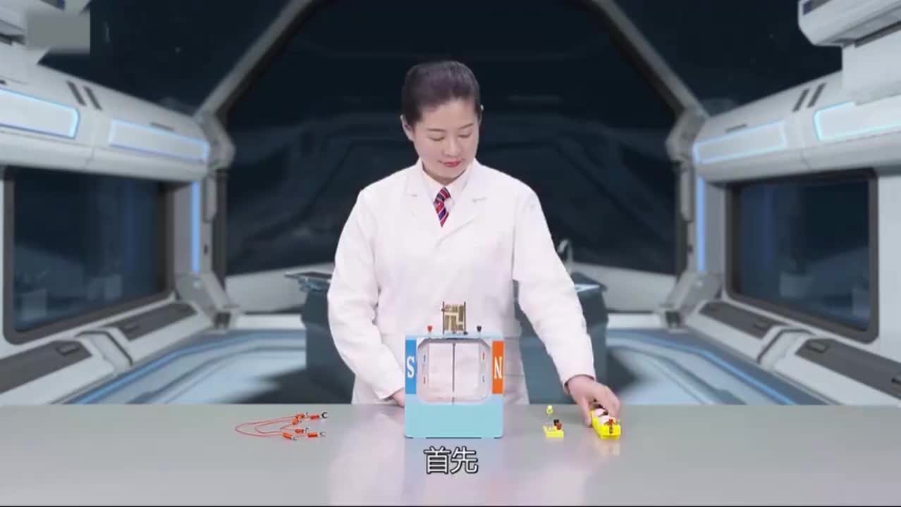 通电线圈在磁场中转动