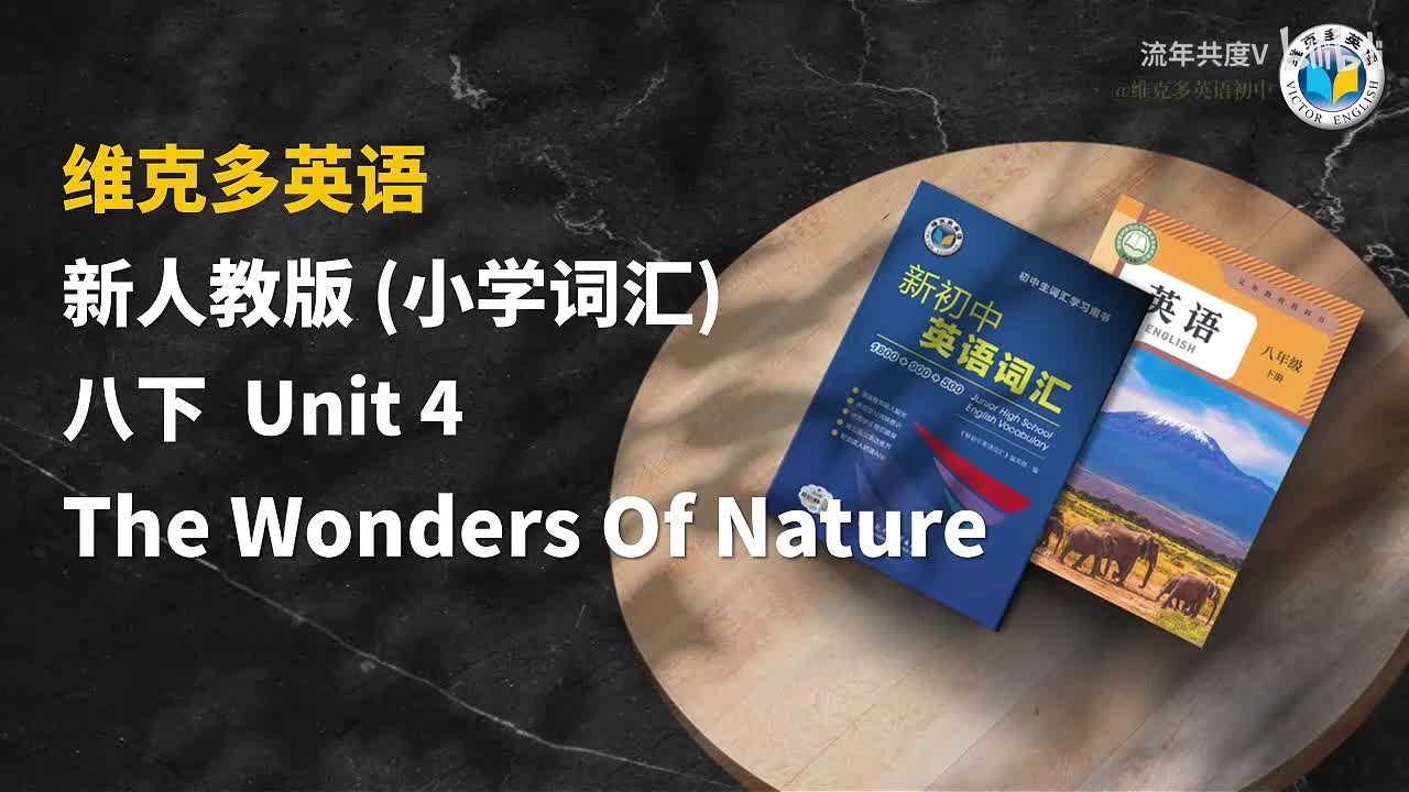 新人教八下Unit4-小学词汇